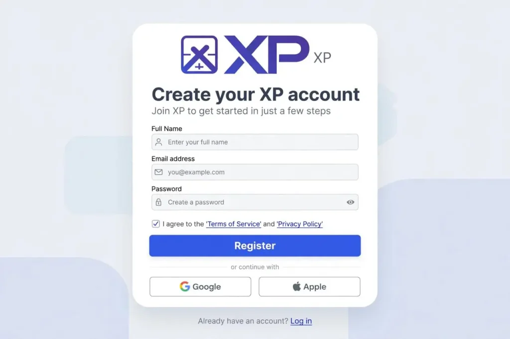 XP777 Game Registration