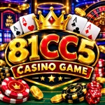 81CC5 Casino Game Official Logo Icon
