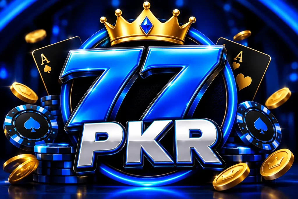 77PKR casino profile screen user dashboard