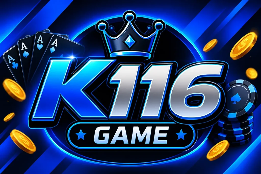 K116 Game account profile section showing user dashboard and ID details