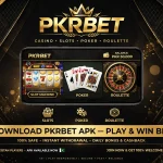 PKRBET casino game profile screen showing user account details and balance